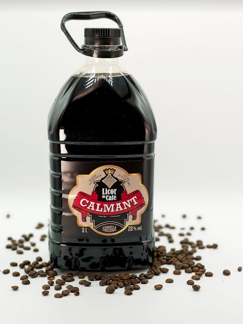 Licor Café Calmant en garrafa